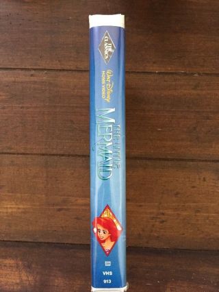 Rare Vintage The Little Mermaid (VHS) - Walt Disney ' s Black Diamond Classic BN18 3