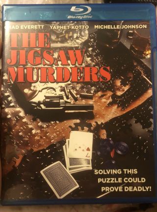 The Jigsaw Murders Blu Ray Like Code Red Oop Rare