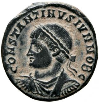 Constantine Ii (330 - 334 Ad) Rare Follis.  Antioch Ca 2694