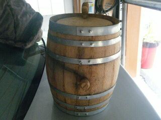 Mini Oak Barrel Cask 2 Liter Aging Whisky Other Drinks Great Rare Htf
