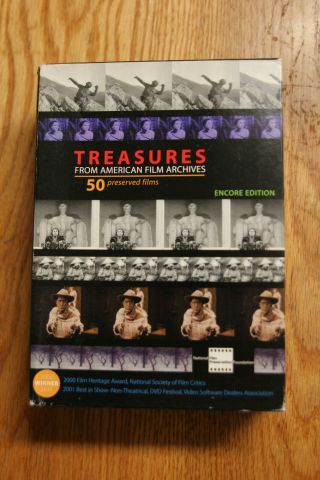 Treasures From American Film Archives 50 Preserved Films Rare Out Of Print