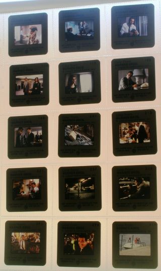 Frantic (1988) Roman Polanski Harrison Ford 15 Rare Vintage Slides