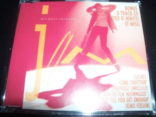 Michael Jackson Jam Rare Australian 8 Track Cd Single - Like