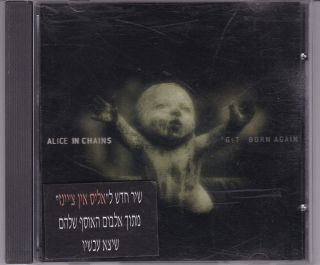Alice In Chains Get Born Again Rare Israel Promo Cd Oop From 1999