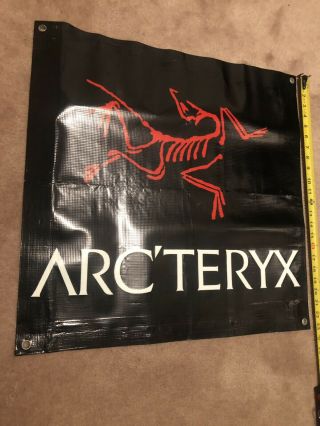 Arcteryx Banner,  Display Sign,  Leaf,  Rare Swag