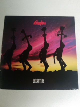 RARE STORE PROMO The Stranglers DREAMTIME 1987 12x12 2 Sided Poster 3