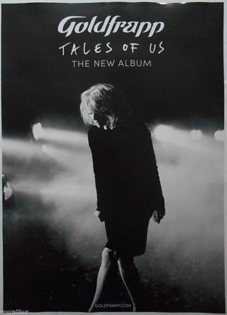 Goldfrapp Tales Of Us Album Rare Official Uk Record Company Poster