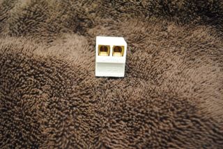 RARE OLD SCHOOL PRECISION POWER PPI WHITE ART SERIES PLUG CONNECTOR FACTORY 5