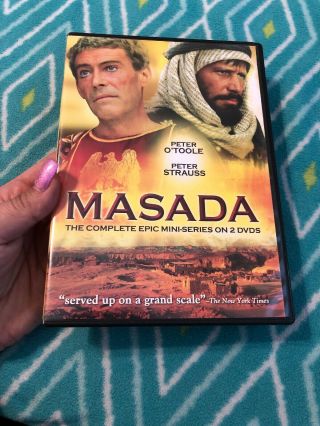 Masada - Miniseries (dvd,  2 - Disc Set) Peter O 