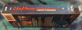 A Nightmare On Elm Street 2 VHS Freddy’s Revenge RARE 5