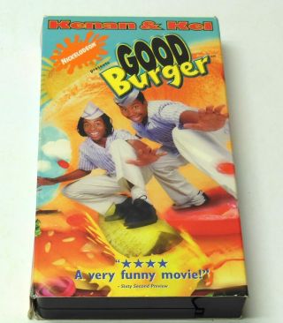 Good Burger 1998 Vhs Rare Oop 90 