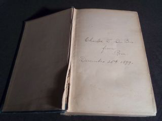 Rare 1897 First Edition,  First Print 