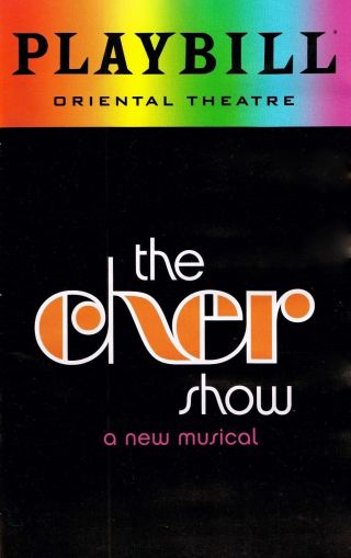 The Cher Show Musical - Limited Edition Pride Playbill Rare