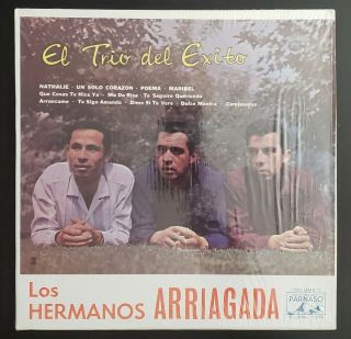Los Hermanos Arriagada - El Trio Del Exito - Rare Vinyl Record Lp Shrinkwrapped
