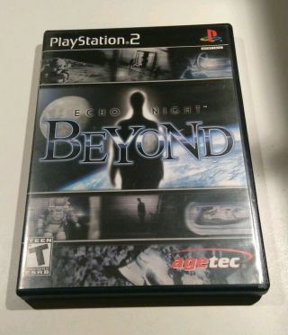 Echo Night: Beyond (sony Playstation 2,  2004) Complete Rare Game.