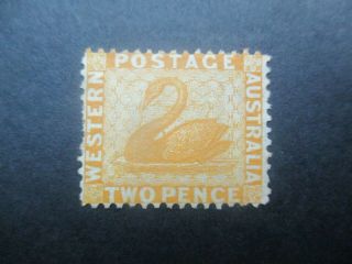 Western Australia Stamps: 2d Yellow Must Have - Rare (c399)