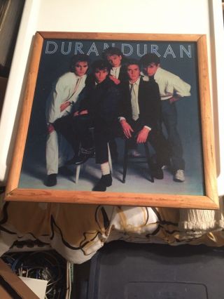 Rare And Hard To Find Duran Duran Mirror From The 80’s 13 13 Is The Size Of It