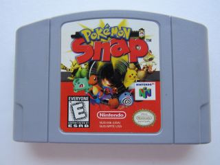 Pokemon Snap Nintendo 64 N64 Oem Authentic Video Game Cart Kids Retro Rare Good