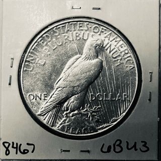 1928 S PEACE SILVER DOLLAR HI GRADE U.  S.  RARE KEY COIN 8467 2