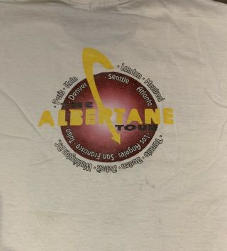 90’s Hanson Official Band Albertane Tour Vintage Rare - T Shirt Med White 5