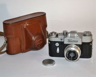 1961 Very Rare Russian Ussr " Kristal " Camera,  Industar - 50 Lens (item №6)