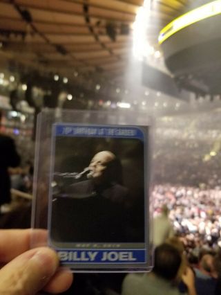 Rare Billy Joel Card From His 70th Birthday Show