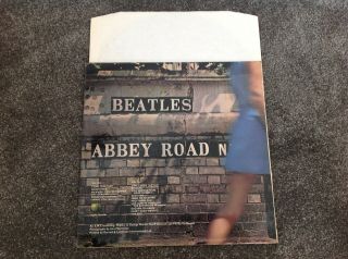 BEATLES - ABBEY ROAD - EXPORT FRENCH APPLE PRESS STEREO VINYL LP ALBUM RARE 3