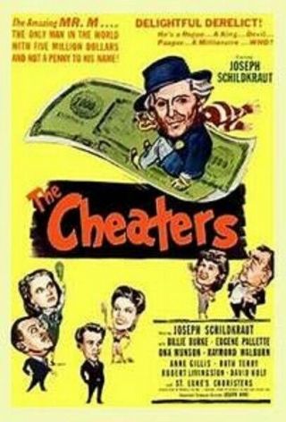 The Cheaters Rare Classic Film Dvd 1945