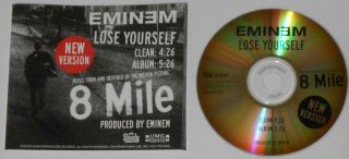 Eminem - Lose Yourself U.  S.  Promo Cd - Rare