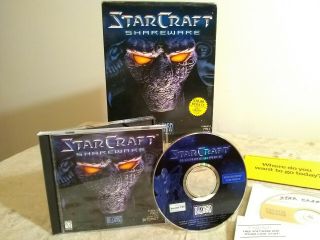 Starcraft (big Box,  1998) Windows 95 Or Nt Cd - Rom Rare Version Pc Vintage