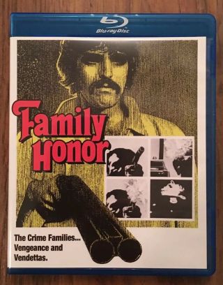 Family Honor Rare Code Red 1970’s Grindhouse Exploitation Mafia Blu Ray