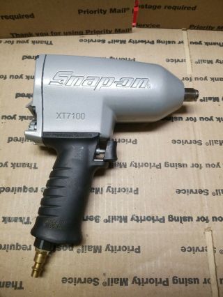 Snap - On Xt7100 1/2 " Drive Heavy Duty Impact Wrench Silver Look Rare Great