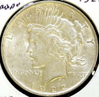 1922 P Silver Liberty Doll Hi grade Key Date MS,  Mirror Rare 13448 4