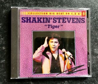 Shakin’ Stevens And The Sunsets Rare France Cd - Tiger - Big Beat Label V.  Rare