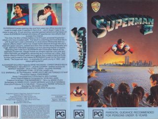 Superman 11 Vhs Pal Video A Rare Find
