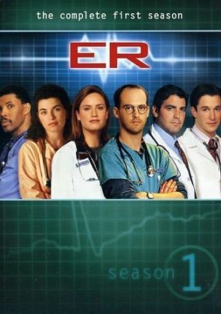 Er E.  R: The Complete First Season 1 (2011,  Dvd) - Post - Rare