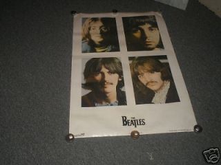 Rare Beatles White Album Color Poster Print 24 " X36 "