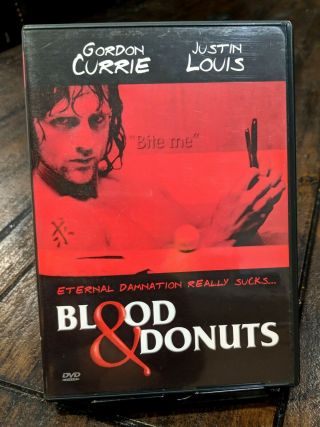 Blood & Donuts dvd vampire rare oop horror comedy 2