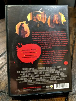 Blood & Donuts dvd vampire rare oop horror comedy 3
