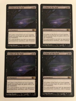 1x Leyline Of The Void | Lp | Magic 2011 | Mtg Magic The Gathering (4 Available)