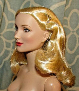 Tonner 16 " Betty Ann Nude Doll Only " Egyptian Gold " Rare Le300 Articulated Body