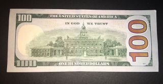Lucky 98 US $100 Bill,  Fancy Repeating 98 Serial,  Rare,  Circulated 4