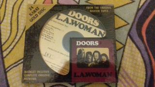 The Doors - La Woman Album 24 Karat Gold Cd Rare