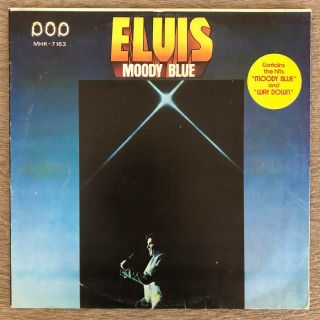 Elvis Moody Blue Very Rare Taiwan Press Pop Records