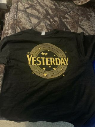 L T - Shirt The Beatles Yesterday Movie Promotion Rare