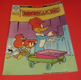 Woody (le Pic) Woodpecker 11 Rare Éditions HÉritage French 1978