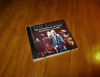 Cd The Eagles Live 2002 Rare Promo Concert Tour Folk Country Rock Dvd7lp T - Shirt