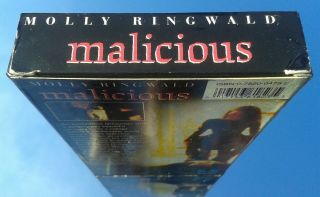 MALICIOUS (VHS) RARE THRILLER w/ MOLLY RINGWALD (BREAKFAST CLUB,  OFFICE KILLER) 4