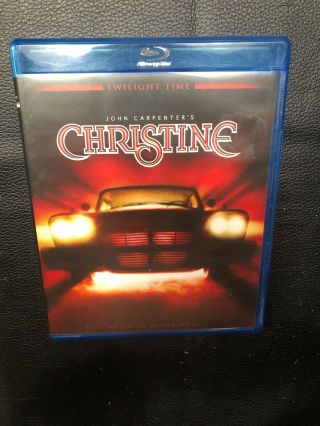 Christine (blu - Ray Disc,  2013,  Twilight Time Limited Edition) Rare Oop Horror