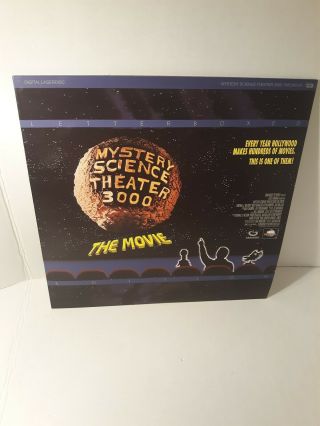 Mystery Science Theater 3000 / Letterbox - 12 " Laserdisc Rare